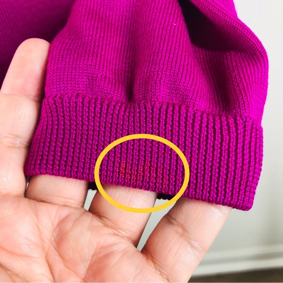 Valentino Vintage 100% Wool Sweater Cardigan 8 - Picture 12 of 13